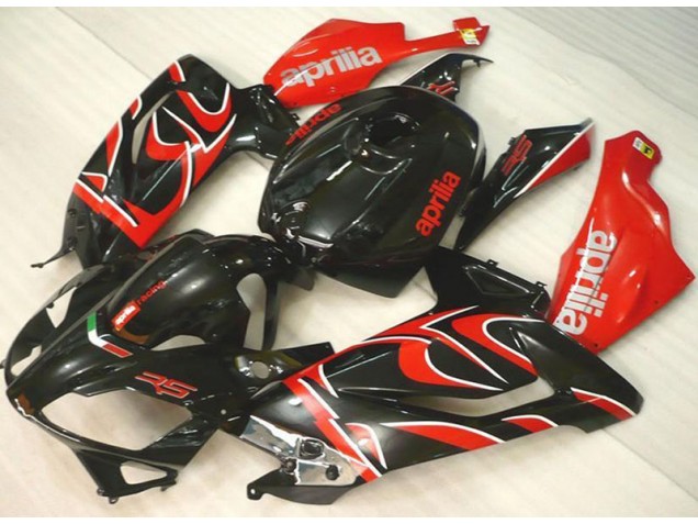 Carénage Moto Aprilia RS 125 2006-2011 - Noir Rouge Carénage Moto Aprilia RS 125 2006-2011 - Noir Rouge