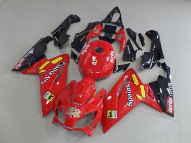 Carénage Moto Aprilia RS 125 2006-2011 - Rouge et Noir