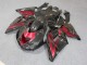 Carénages Moto ZX14R ZZR 1400 2006-2011 - Noir Rouge Carénages Moto ZX14R ZZR 1400 2006-2011 - Noir Rouge