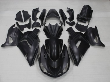 Carénages Moto ZX14R ZZR 1400 2006-2011 - Noir Mat