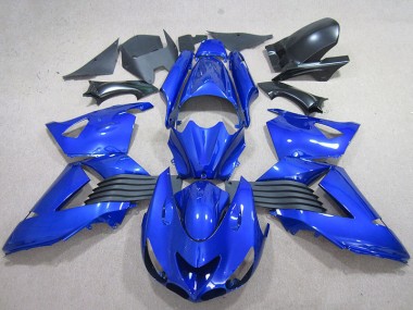 Carénages Moto ZX14R ZZR 1400 2006-2011 - Bleu
