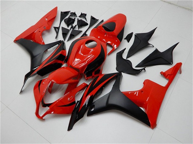 Carrosserie Moto Honda CBR 600 RR 2007-2008 - Noir Rouge