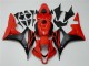 Carrosserie Moto Honda CBR 600 RR 2007-2008 - Noir Rouge