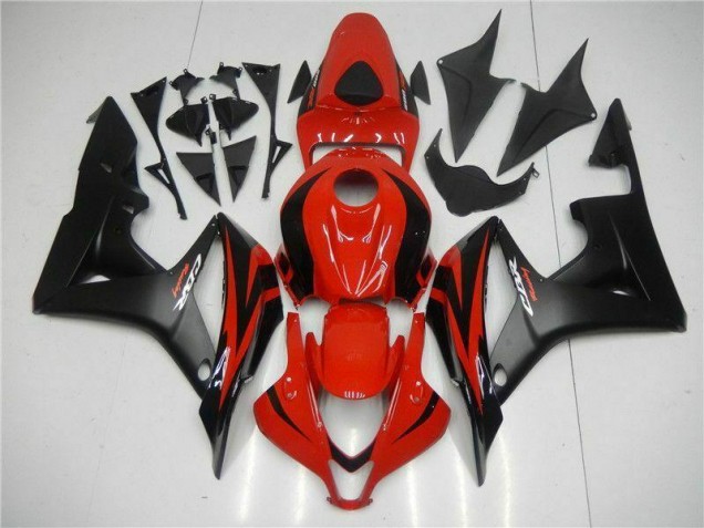 Kit Carénages Motos Honda CBR 600 RR 2007-2008 - Noir Rouge