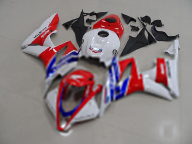 Carénage Moto Honda CBR 600 RR 2007-2008 - Blanc Rouge Bleu Motul Carénage Moto Honda CBR 600 RR 2007-2008 - Blanc Rouge Bleu Motul