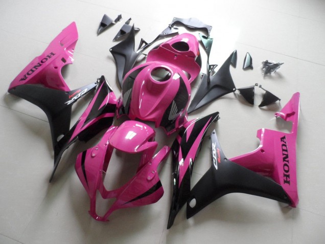 Carénage Moto Honda CBR 600 RR 2007-2008 - Rose Noir Carénage Moto Honda CBR 600 RR 2007-2008 - Rose Noir