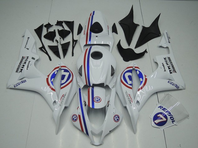 Carénages Moto Honda CBR 600 RR 2007-2008 - Blanc Carénages Moto Honda CBR 600 RR 2007-2008 - Blanc
