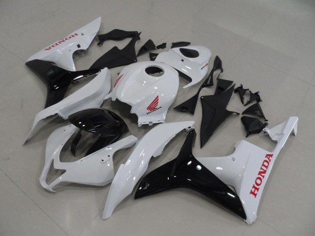 Carénage Moto Honda CBR 600 RR 2007-2008 - Blanc Noir Carénage Moto Honda CBR 600 RR 2007-2008 - Blanc Noir