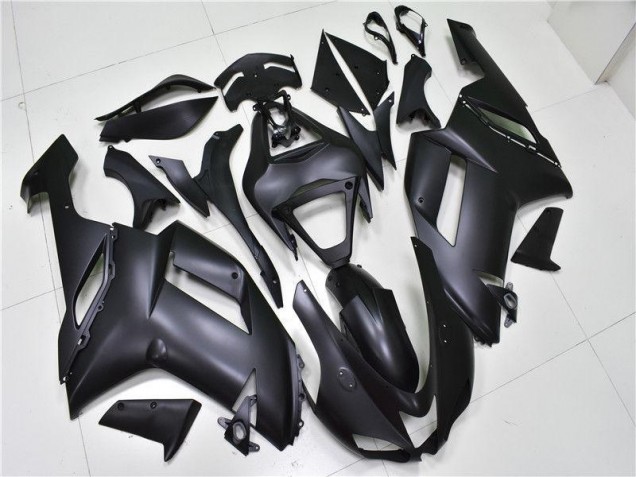 Carénage Moto ZX6R 2007-2008 - Noir Mat Carénage Moto ZX6R 2007-2008 - Noir Mat