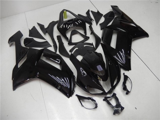 Carénages Moto ZX6R 2007-2008 - Noir Brillant Carénages Moto ZX6R 2007-2008 - Noir Brillant