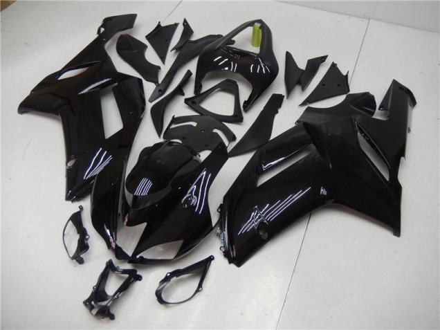 Carénages Moto ZX6R 2007-2008 - Noir Brillant Carénages Moto ZX6R 2007-2008 - Noir Brillant