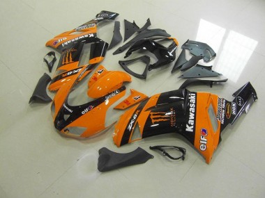Carénage Moto ZX6R 2007-2008 - Orange Monster