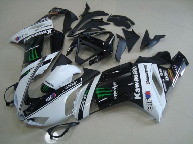 Carénage Moto ZX6R 2007-2008 - Blanc Monster