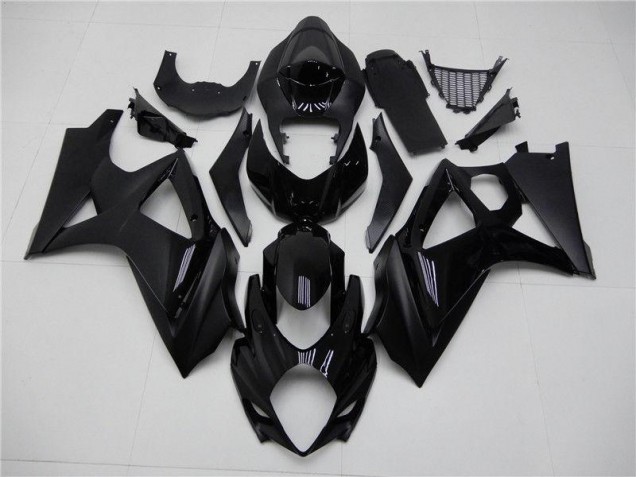 Carénage Moto Suzuki GSXR 1000 K7 2007-2008 - Brillant Noir Mat Carénage Moto Suzuki GSXR 1000 K7 2007-2008 - Brillant Noir Mat