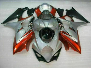 Carénage Moto Suzuki GSXR 1000 K7 2007-2008 - Brun Argent