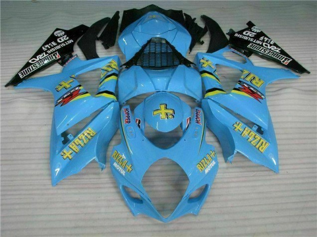 Carénages Moto Suzuki GSXR 1000 K7 2007-2008 - Bleu Carénages Moto Suzuki GSXR 1000 K7 2007-2008 - Bleu
