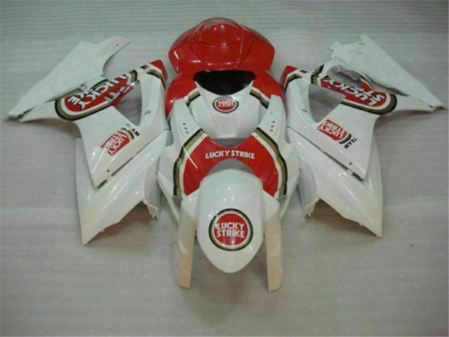 Carénage Moto Suzuki GSXR 1000 K7 2007-2008 - Rouge Blanc Carénage Moto Suzuki GSXR 1000 K7 2007-2008 - Rouge Blanc