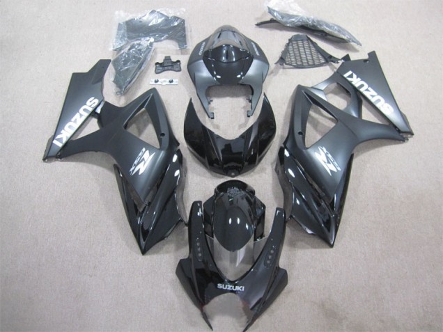 Kit Carénages Motos Suzuki GSXR 1000 K7 2007-2008 - Noir Kit Carénages Motos Suzuki GSXR 1000 K7 2007-2008 - Noir
