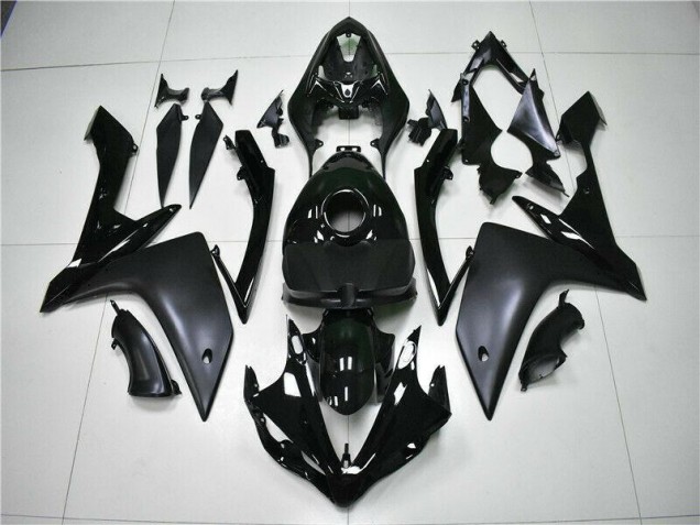 Carénage Moto Yamaha R1 2007-2008 - Brillant Noir Mat Carénage Moto Yamaha R1 2007-2008 - Brillant Noir Mat