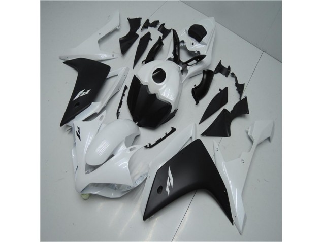 Carénage Moto Yamaha R1 2007-2008 - Blanc Noir Carénage Moto Yamaha R1 2007-2008 - Blanc Noir