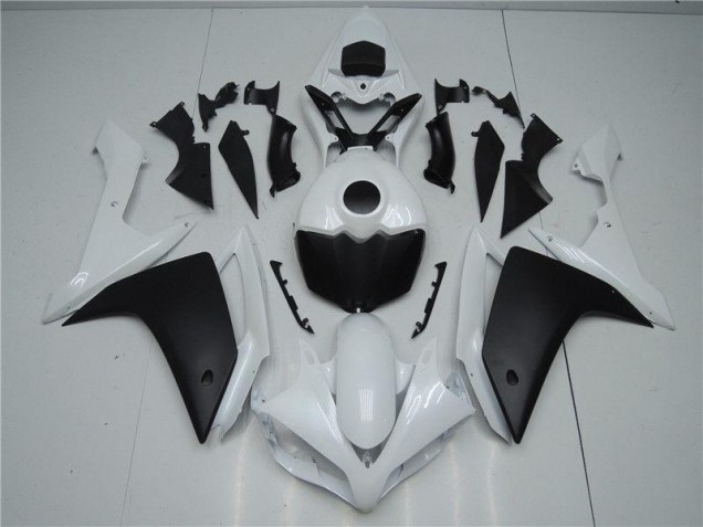 Carénage Moto Yamaha R1 2007-2008 - Blanc Noir Carénage Moto Yamaha R1 2007-2008 - Blanc Noir