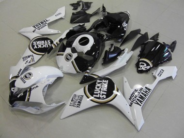 Carénage Moto Yamaha R1 2007-2008 - Noir Lucky Strike
