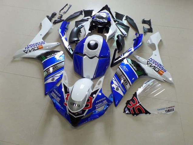 Carénage Moto Yamaha R1 2007-2008 - Décalque Monster Carénage Moto Yamaha R1 2007-2008 - Décalque Monster