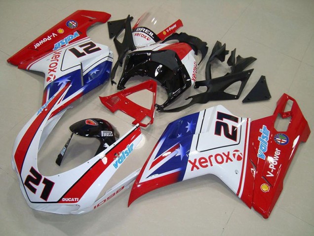 Carénage Moto Ducati 848 1098 1198 2007-2014 - Xerox 21