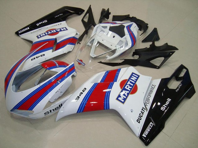 Carénage Moto Ducati 848 1098 1198 2007-2014 - Martini Carénage Moto Ducati 848 1098 1198 2007-2014 - Martini