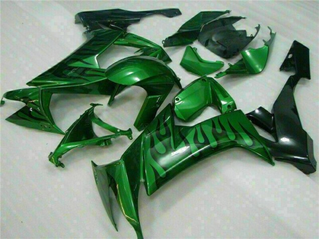 Carénage Moto ZX10R 2008-2010 - Vert Flamme Carénage Moto ZX10R 2008-2010 - Vert Flamme