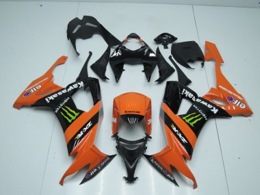 Carénage Moto ZX10R 2008-2010 - Orange Monster