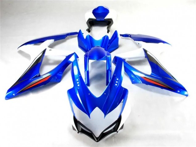 Carénages Moto Suzuki GSXR 600 / 750 K8 2008-2010 - Bleu Blanc Carénages Moto Suzuki GSXR 600 / 750 K8 2008-2010 - Bleu Blanc