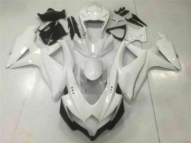 Carrosserie Moto Suzuki GSXR 600 / 750 K8 2008-2010 - Blanc Carrosserie Moto Suzuki GSXR 600 / 750 K8 2008-2010 - Blanc