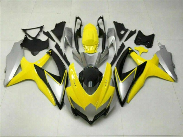 Carénage Moto Suzuki GSXR 600 / 750 K8 2008-2010 - Jaune Carénage Moto Suzuki GSXR 600 / 750 K8 2008-2010 - Jaune