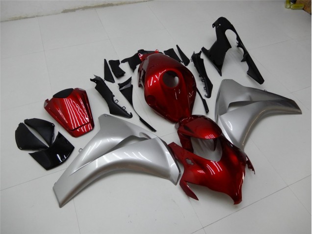 Carénages Moto Honda CBR 1000 RR 2008-2011 - Rouge Argent Carénages Moto Honda CBR 1000 RR 2008-2011 - Rouge Argent