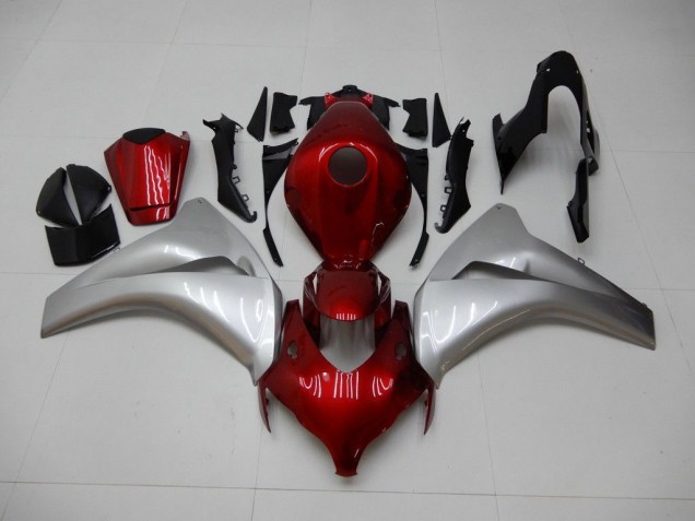 Carénages Moto Honda CBR 1000 RR 2008-2011 - Rouge Argent Carénages Moto Honda CBR 1000 RR 2008-2011 - Rouge Argent