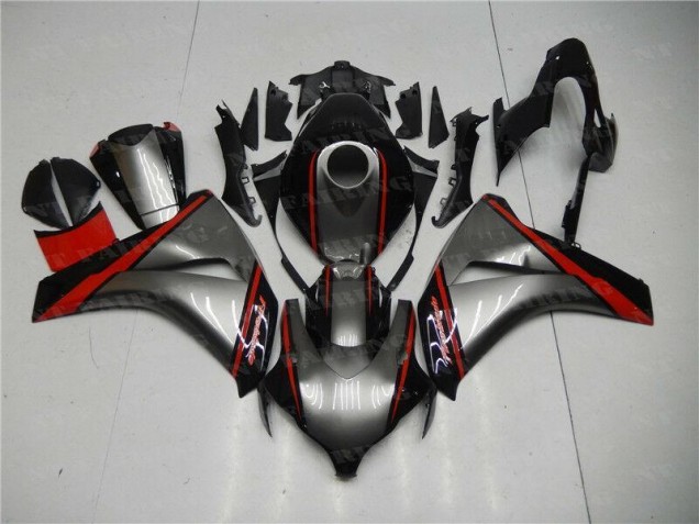 Carénage Moto Honda CBR 1000 RR 2008-2011 - Gris Rouge Noir Carénage Moto Honda CBR 1000 RR 2008-2011 - Gris Rouge Noir
