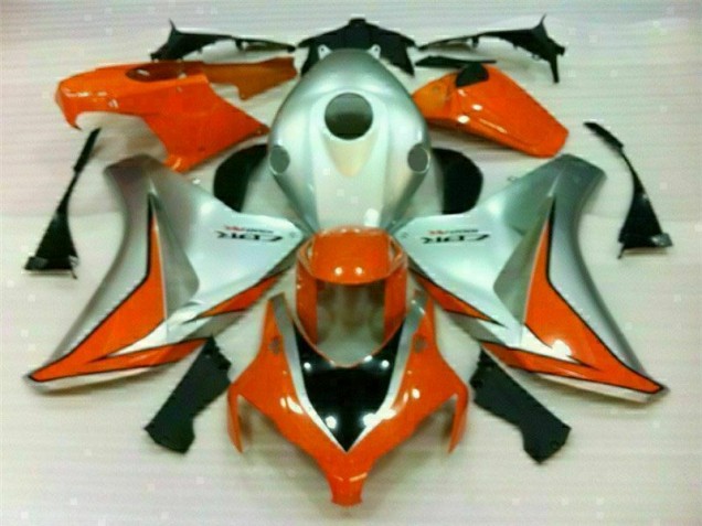 Carénage Moto Honda CBR 1000 RR 2008-2011 - Argent Orange Carénage Moto Honda CBR 1000 RR 2008-2011 - Argent Orange