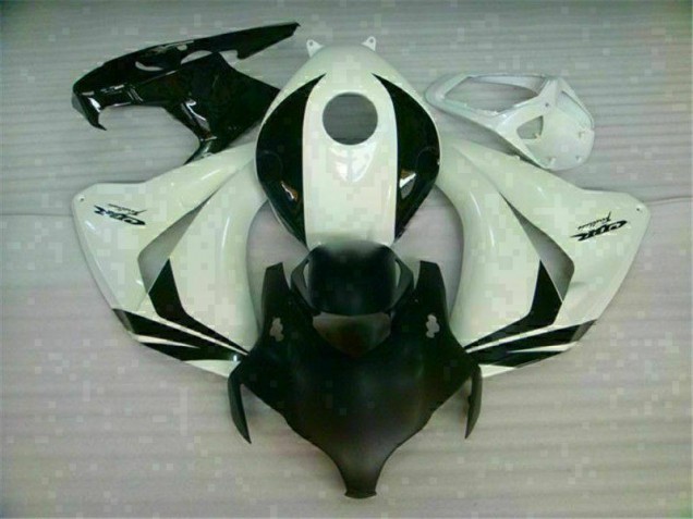 Carrosserie Moto Honda CBR 1000 RR 2008-2011 - Blanc Noir Carrosserie Moto Honda CBR 1000 RR 2008-2011 - Blanc Noir