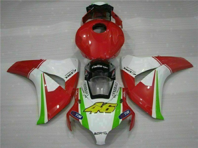 Carénage Moto Honda CBR 1000 RR 2008-2011 - Rouge Blanc Carénage Moto Honda CBR 1000 RR 2008-2011 - Rouge Blanc