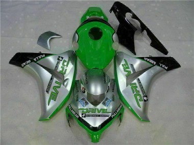 Carénage Moto Honda CBR 1000 RR 2008-2011 - Vert Argent