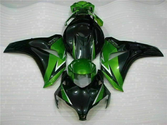 Carénage Moto Honda CBR 1000 RR 2008-2011 - Vert Noir Carénage Moto Honda CBR 1000 RR 2008-2011 - Vert Noir