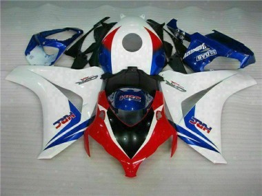 Kit Carénages Motos Honda CBR 1000 RR 2008-2011 - Blanc Bleu