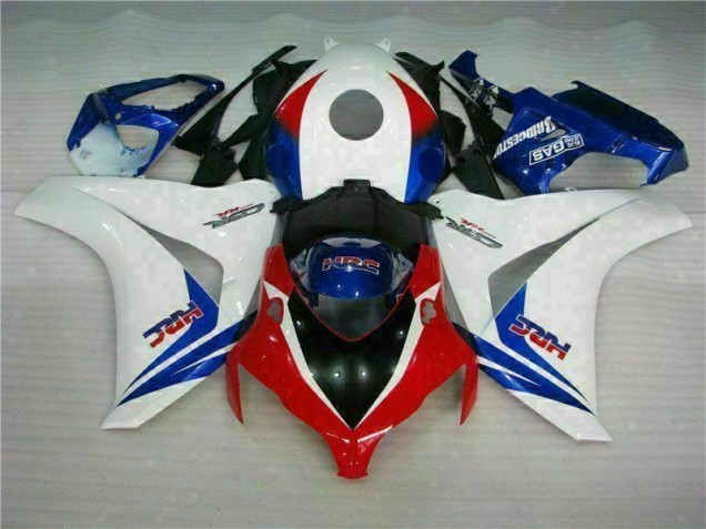 Kit Carénages Motos Honda CBR 1000 RR 2008-2011 - Blanc Bleu Kit Carénages Motos Honda CBR 1000 RR 2008-2011 - Blanc Bleu