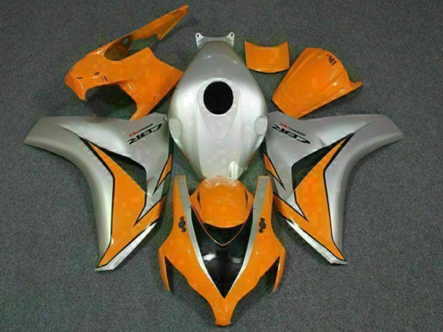 Carrosserie Moto Honda CBR 1000 RR 2008-2011 - Orange Argent Carrosserie Moto Honda CBR 1000 RR 2008-2011 - Orange Argent