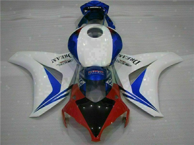 Kit Carénages Motos Complet Honda CBR 1000 RR 2008-2011 - Blanc Bleu