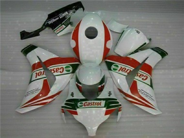 Carénages Moto Honda CBR 1000 RR 2008-2011 - Blanc Rouge