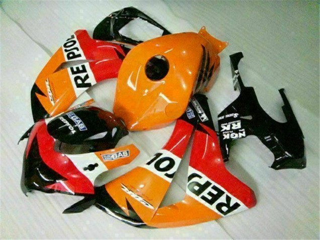Kit Carénages Motos & Plastique Honda CBR 1000 RR 2008-2011 - Orange Repsol Kit Carénages Motos & Plastique Honda CBR 1000 RR 2008-2011 - Orange Repsol