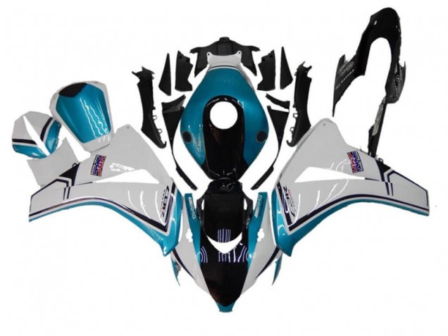 Carénage Moto Honda CBR 1000 RR 2008-2011 - Bleu Blanc Noir Carénage Moto Honda CBR 1000 RR 2008-2011 - Bleu Blanc Noir