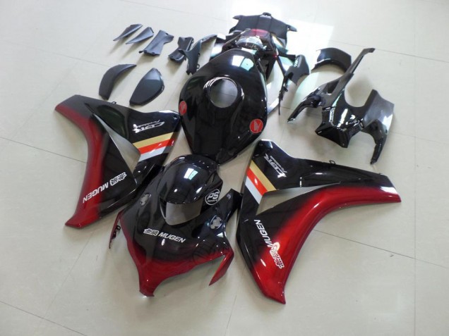 Carénage Moto Honda CBR 1000 RR 2008-2011 - Noir Rouge Mugen